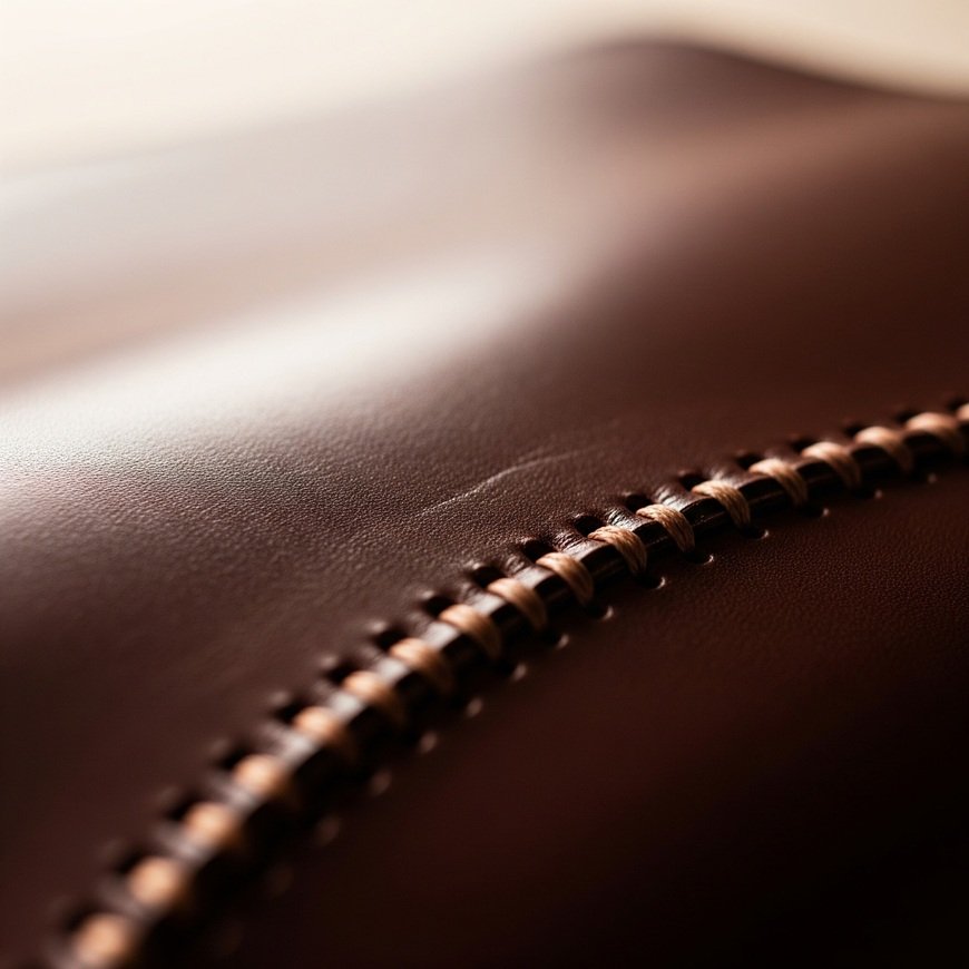 Lacage simple du cuir